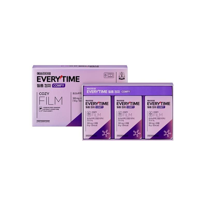CheongKwanJang [Jeongmol] Everytime Film Comfy (30-Day Supply) 300mg*60 Sheets