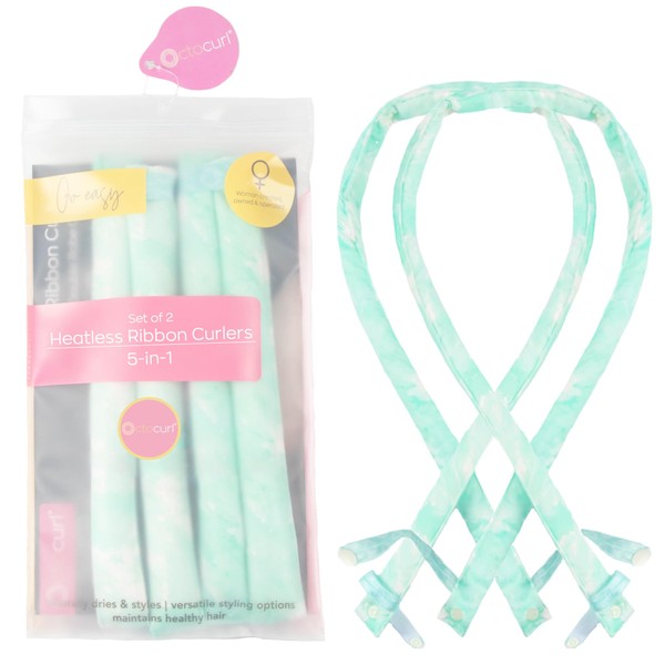 Octocurl Ribbon Curlers - Heatless Curling Headband - Flexible Curling