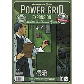 Rio Grande Games Power Grid: Oriente Medio/Sudáfrica Expansión
