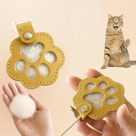 Uniguardian 5 x Pet Hair Pendants, Key Pendant for Dog Hair, Pet Hair Memory Key Fob, Souvenir Cat Hair Bag Keychain for Pet Lovers