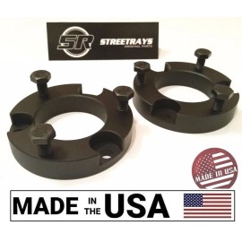 StreetRays [Originals] [SR] 2" Front Leveling Spacer Lift Kit FOR 99-06 Toyota Tundra 4WD & 2WD BLACK