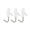 LEC H00404 Calendar Pin Hooks, Pack of 3, Load Capacity: