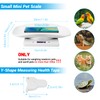 Digital Pet Scale with Tape Measure, Small Animal Scale with