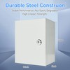 Outdoor Electrical Box Waterproof, NEMA 4 Steel Enclosure Box with