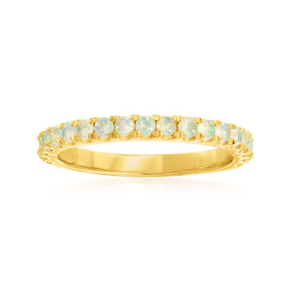 Ross-Simons Opal Ring in 18kt Gold Over Sterling. Size 8