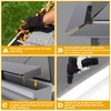 LBG Products Gutter Guards Kit – 48 FT (35 Pack),