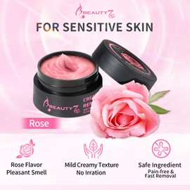 Beauty7 Eyelash Extension Glue Remover Cream Rose Flavour Low Irritation and Fast Dissolution Eyelash Remover for Extensions Lash Remover Individual Eyelash Extension Cleanser