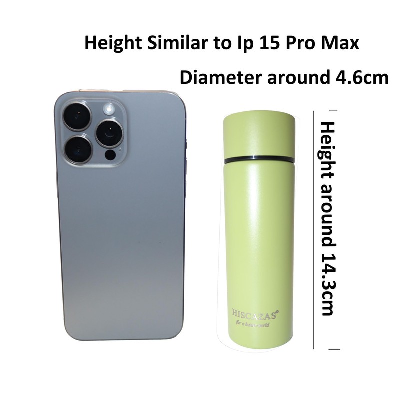 Thermos Flask Stainless Steel 150 ml, Mini Drinking Bottle Dopper