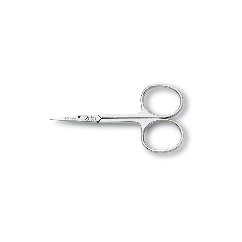 3 Claveles 12060 Manicure Scissors Straight 3.5 Inches