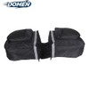 DOMEN Double Bicycle Pannier Bag for Rear Racks, Black
