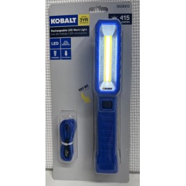 Kobalt Rechargeable LED 415 Lumens Handheld Work Light, Dimmable, NEW