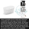 NKA UNIV1CFLTR6PK Coffee Maker Water Filter Replacement For GE Café