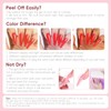 PEACECOLOR Poly Nail Gel Starter Set, 6 Colours, Poly Nail