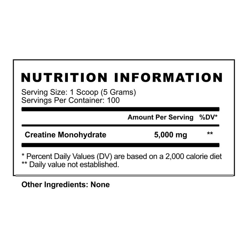Psycho Pharma Creatine - 5g of Premium Creatine Monohydrate per
