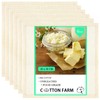6 PCS Grade 100 Reusable Cheesecloth - 100% Unbleached Cotton