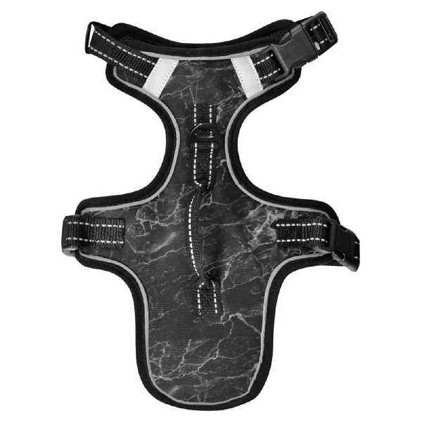 xigua Marble Dog Harness, No Pull Pet Vest Harness Reflective