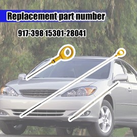 Engine Oil Dipstick,Compatible with Toyota Camry 2002-2006, Highlander 2004-2005, Rav4 2004-2005, Scion TC 2005 Engine Oil Dipstick 2.4L Replace 917-398 15301-28041