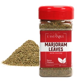 Eastanbul Marjoram, 1.41oz, Marjoram Spice, Marjoram Leaves For Marjoram Tea, Fresh Dried Marjoram, Mejorana, Majoram, Mediterranean Seasoning, Gluten Free, Vegan, Non GMO, Marjoram Seasoning for Cook