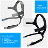 Upgraded 2 Packs Airfit F20 Headgear Strap CPAP/BiLevel Headgear Straps