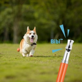 HYLRUNG Pack of 2 Dog Whistles High Frequency Silent Dog Whistles Against Barking Training Aids for Dogs Whistles
