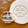 Set of 2 Leonberger Cookie Cutters (Design: Face and Silhouette),
