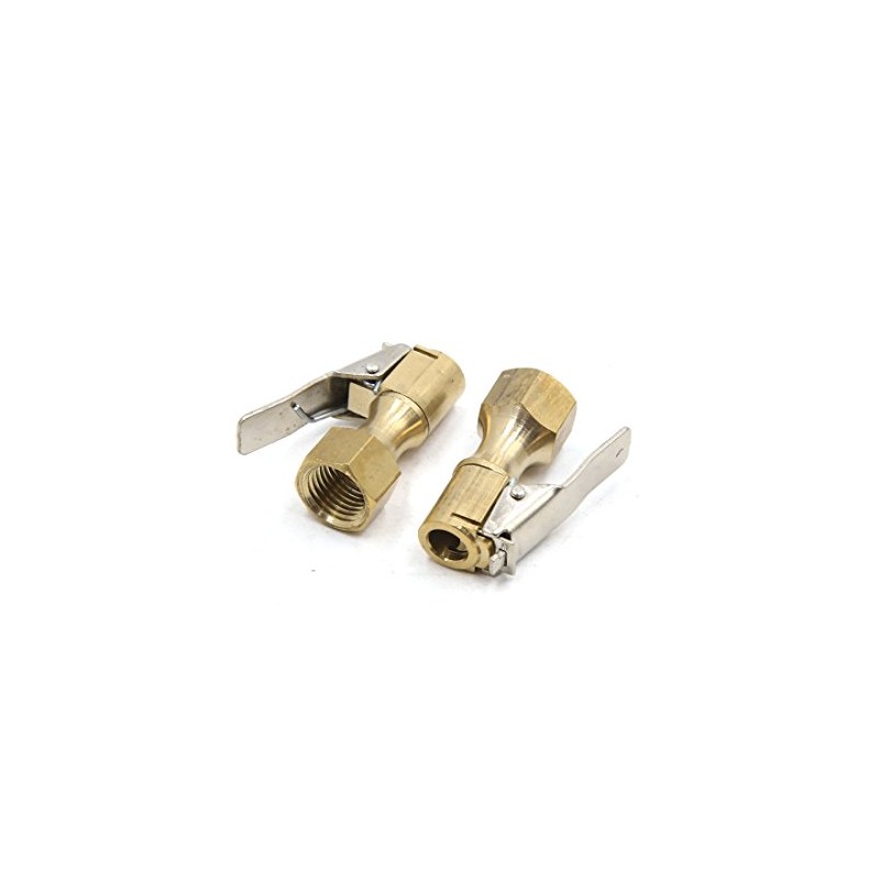 sourcing map 2Pcs 12mm Hose Car Vehicle Tyre Tire Inflator
