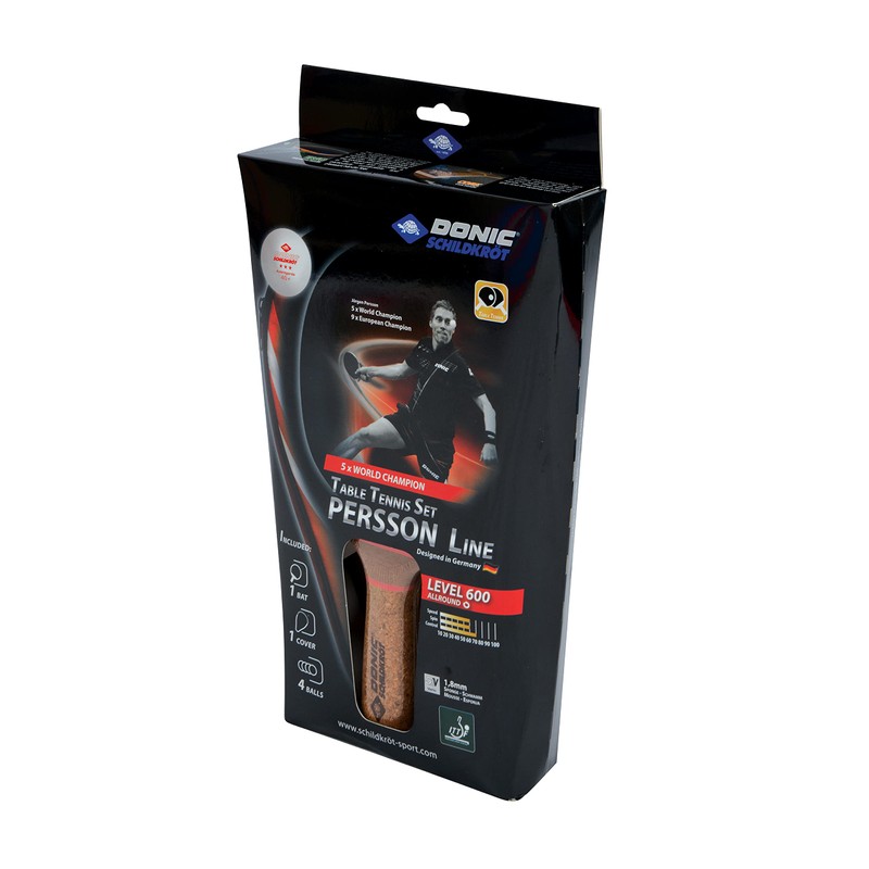 Schildkröt Donic 788450 Persson 600 Table Tennis Gift Set, 1