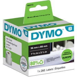 Dymo Address Labels 36 x 89 mm