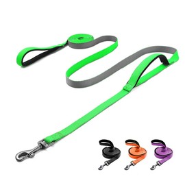 Demigreat Recall Lead for Dogs, 1.5 m / 3 m / 5 m Robust Long Dog Lead Training Lead with Padded Handle and Hand Strap, Training Lead for Small to Large Dogs