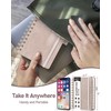 WEMATE Spiral Password Book with Alphabetical Tabs, Small, for Seniors,