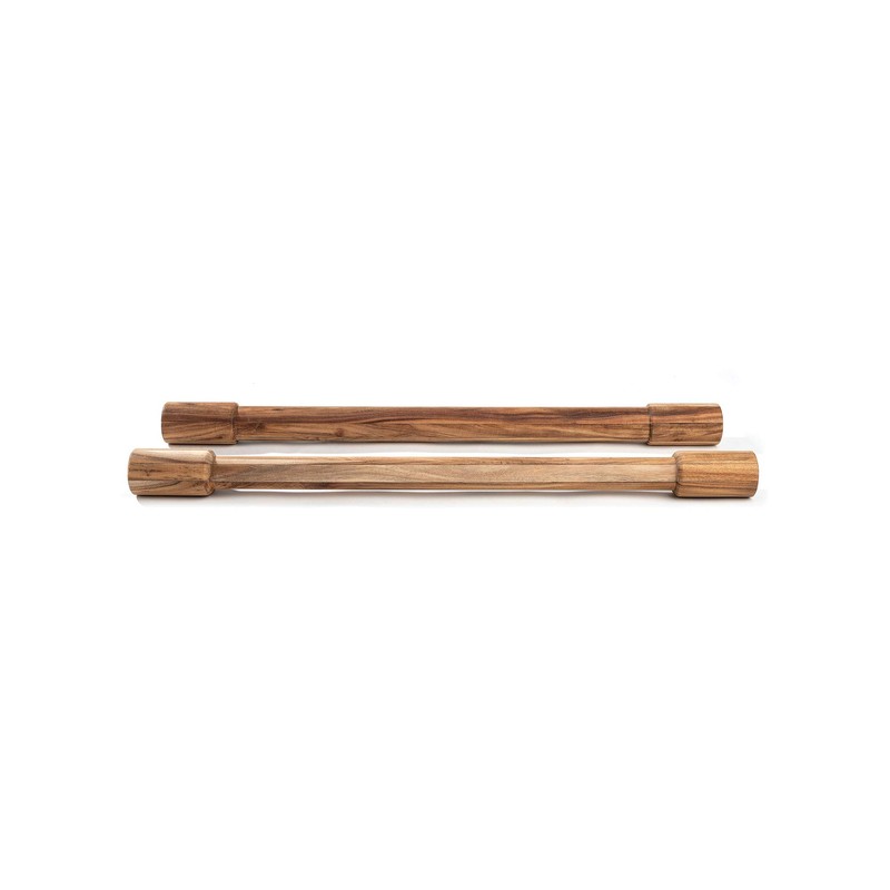 Ironwood Gourmet Set of 2 Rolling Pins, Large, Brown