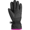 Reusch Alan Junior Unisex Finger Gloves Black/Pink Glo 5