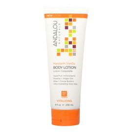 Andalou Naturals Mandarin Vanilla Vitalizing Body Lotion, 8 Ounce
