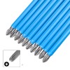 Gasea 10pcs 150mm 1/4 inch Hex Shank Long Phillips Driver