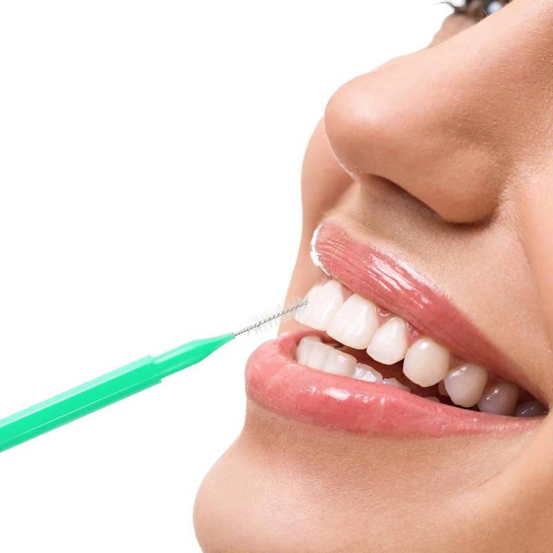 Willbond 350 Pieces Braces Brush for Cleaner Interdental Brushes Kit