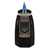 Lotus Mariner Cigar Lighter with Dual Pinpoint Wind-Resistant Torch Flames,