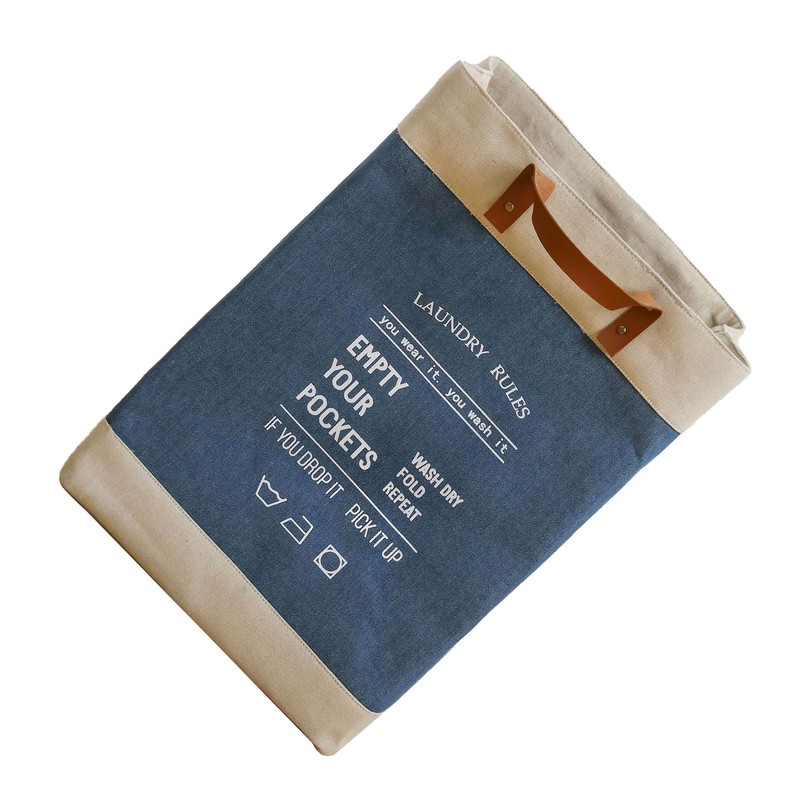 Laundry Basket Grocery Bag Jute Large Capacity Dirty Clothes Storage