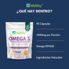 WELLTHY | Omega 3 Salmón Noruego Epax® 90 Cápsulas. El