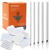Romlon Ear Nose Piercing Tools - 50Pcs Mixed 12G 14G