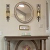 Ironlux Wall Candle Sconces Set of Two, Cast Iron Wall