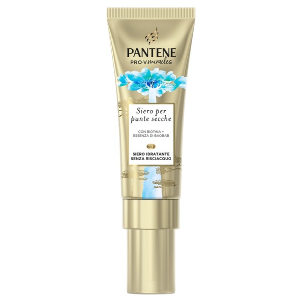 Pantene Pro-V Miracles Damaged Hair Serum for the Day with Biotin for Hair and Pro-Vitamin B5, Damaged Hair Treatment Leave-in for Dry Ends, 70 ml