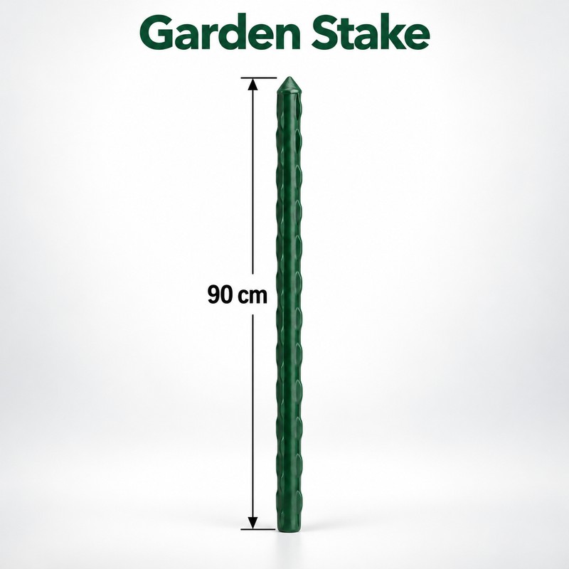 Garden Stakes for Tomatoes, Cucumbers & Climbing Plants – 20-Piece