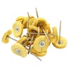 LDEXIN 20Pcs Little Buff Wheels Polishing Buffer Wheels for Rotary