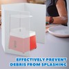 Kritkin Plastic Splatter Guard for Stained Glass Grinder Splatter Screen