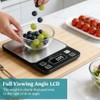 Digital Food Scale 11lb/5kg, Waterproof Kitchen Scale, Tare Function and