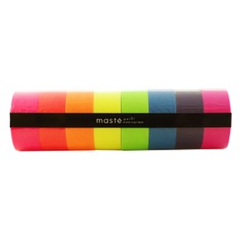 Masking Tape, 8 Rolls/PK/masute [Color Mix/Neon Color] MST – mkt09 – A