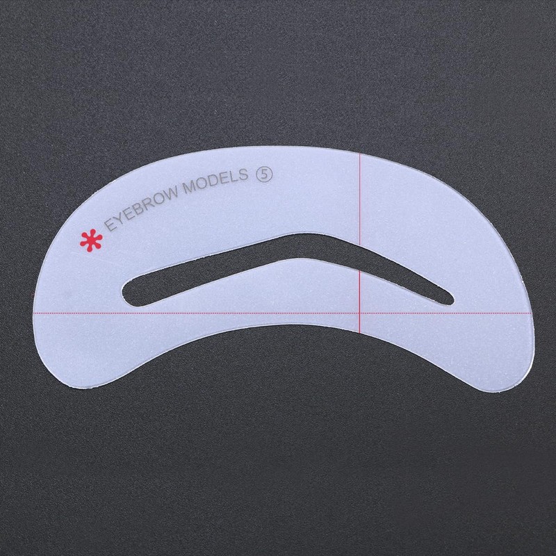 minkissy 6pcs Mold Kit Eyebrow Template Eyebrow Stencil Kit Eyebrow