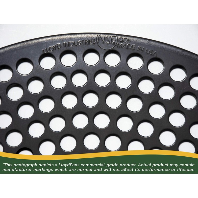 LloydPans Quik-Disks, Pre Seasoned PSTK, Perforated Pizza (1, 10 inch)