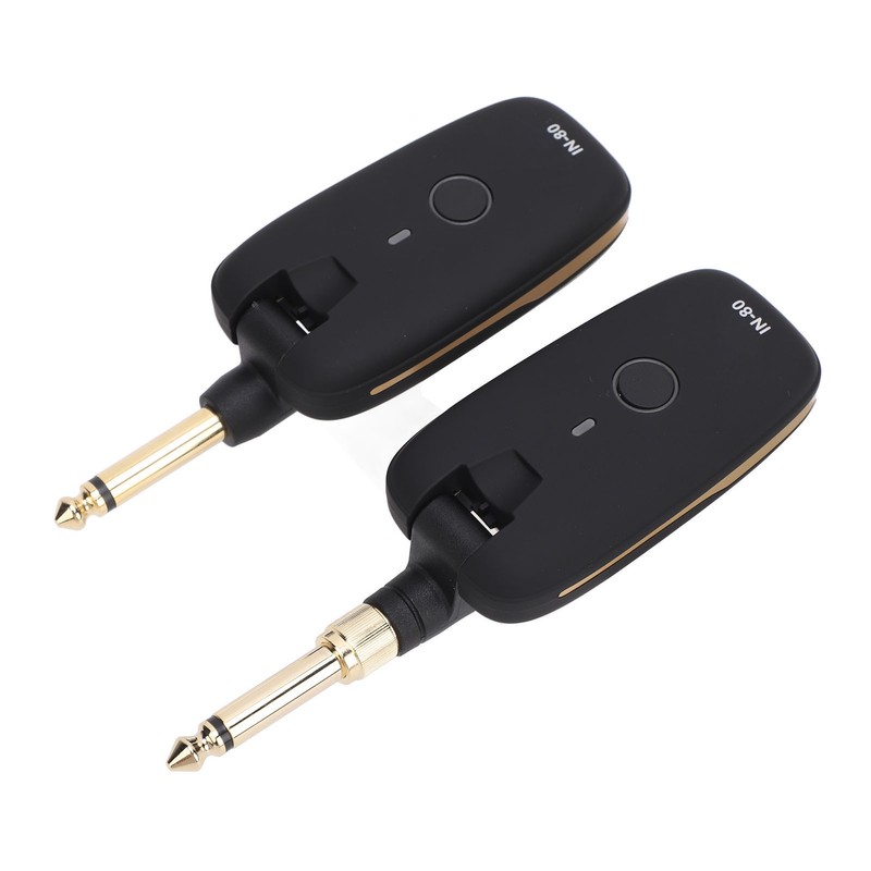 Wireless Guitar System 7 Channels 6.35mm 3.5mm Plug 30‑50m Transmission