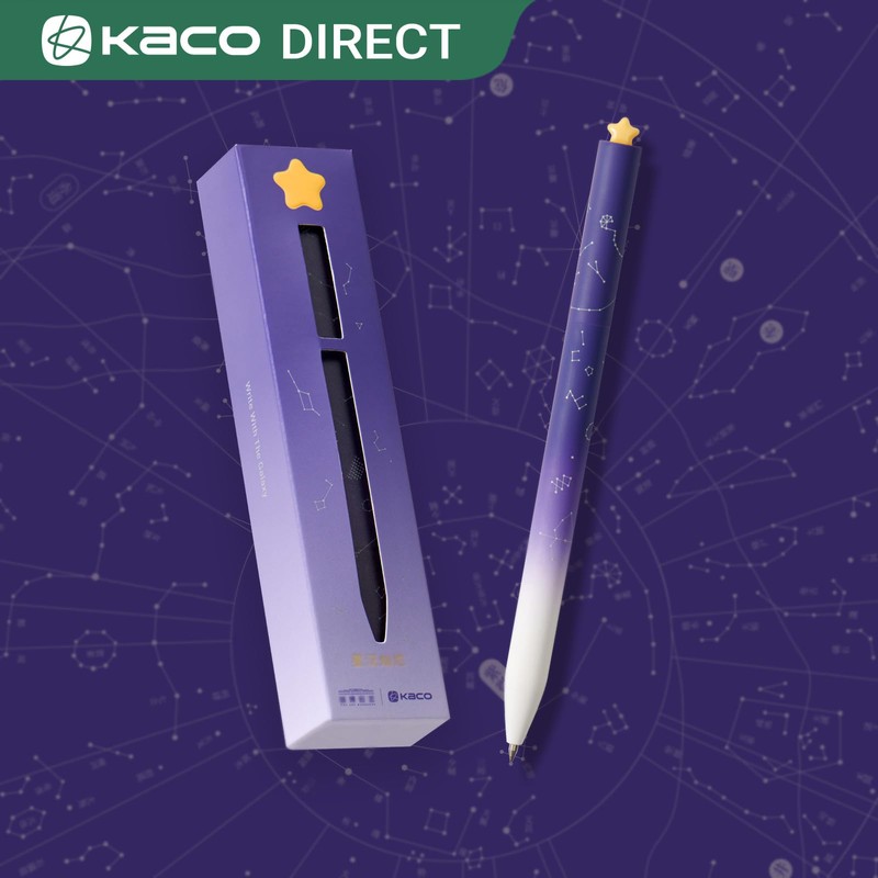 Kaco FIRST Gel Ink Pens, Pack of 2 Pieces Cute